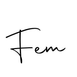 Here are the top 10 professional signature styles for the name Fem. These are the best autograph styles you can use for your name. Fem signature style 10 images and pictures png