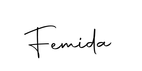 Make a beautiful signature design for name Femida. With this signature (Autography-DOLnW) style, you can create a handwritten signature for free. Femida signature style 10 images and pictures png