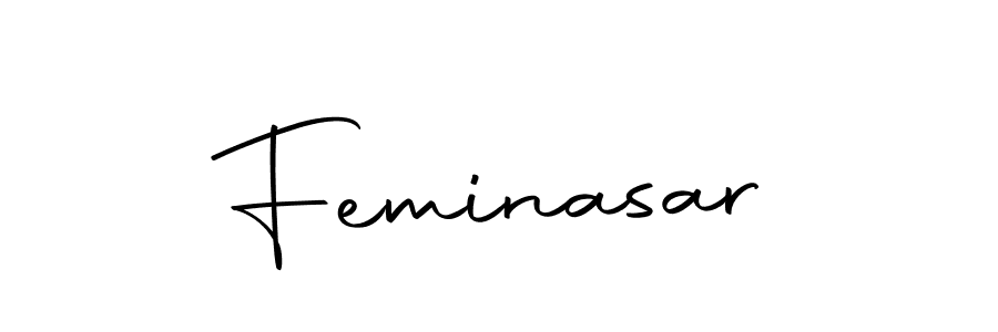 How to make Feminasar signature? Autography-DOLnW is a professional autograph style. Create handwritten signature for Feminasar name. Feminasar signature style 10 images and pictures png