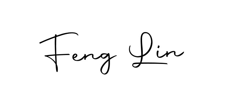 The best way (Autography-DOLnW) to make a short signature is to pick only two or three words in your name. The name Feng Lin include a total of six letters. For converting this name. Feng Lin signature style 10 images and pictures png