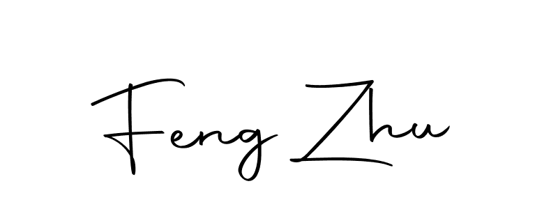 Create a beautiful signature design for name Feng Zhu. With this signature (Autography-DOLnW) fonts, you can make a handwritten signature for free. Feng Zhu signature style 10 images and pictures png