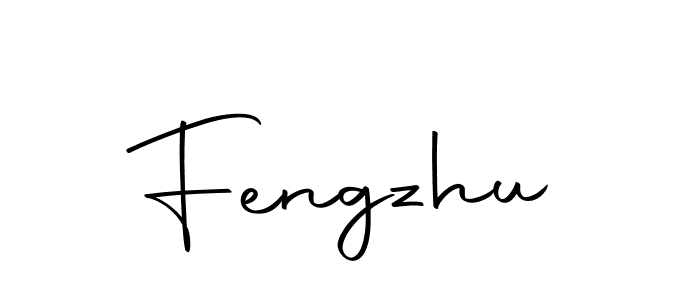 Design your own signature with our free online signature maker. With this signature software, you can create a handwritten (Autography-DOLnW) signature for name Fengzhu. Fengzhu signature style 10 images and pictures png
