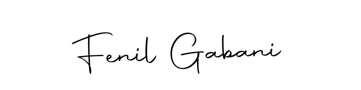 Similarly Autography-DOLnW is the best handwritten signature design. Signature creator online .You can use it as an online autograph creator for name Fenil Gabani. Fenil Gabani signature style 10 images and pictures png