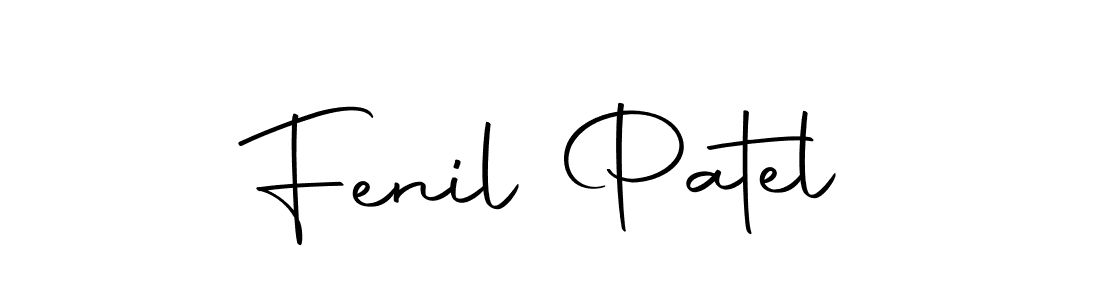 Autography-DOLnW is a professional signature style that is perfect for those who want to add a touch of class to their signature. It is also a great choice for those who want to make their signature more unique. Get Fenil Patel name to fancy signature for free. Fenil Patel signature style 10 images and pictures png