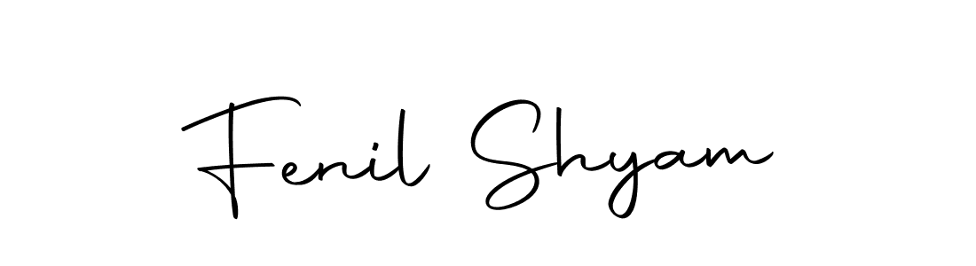 How to make Fenil Shyam signature? Autography-DOLnW is a professional autograph style. Create handwritten signature for Fenil Shyam name. Fenil Shyam signature style 10 images and pictures png