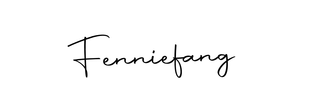 Fenniefang stylish signature style. Best Handwritten Sign (Autography-DOLnW) for my name. Handwritten Signature Collection Ideas for my name Fenniefang. Fenniefang signature style 10 images and pictures png