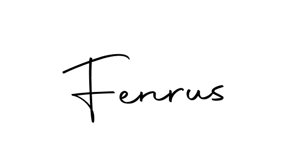 Make a beautiful signature design for name Fenrus. With this signature (Autography-DOLnW) style, you can create a handwritten signature for free. Fenrus signature style 10 images and pictures png