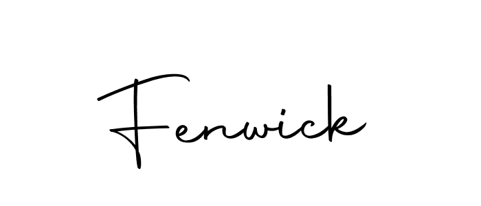 How to make Fenwick signature? Autography-DOLnW is a professional autograph style. Create handwritten signature for Fenwick name. Fenwick signature style 10 images and pictures png