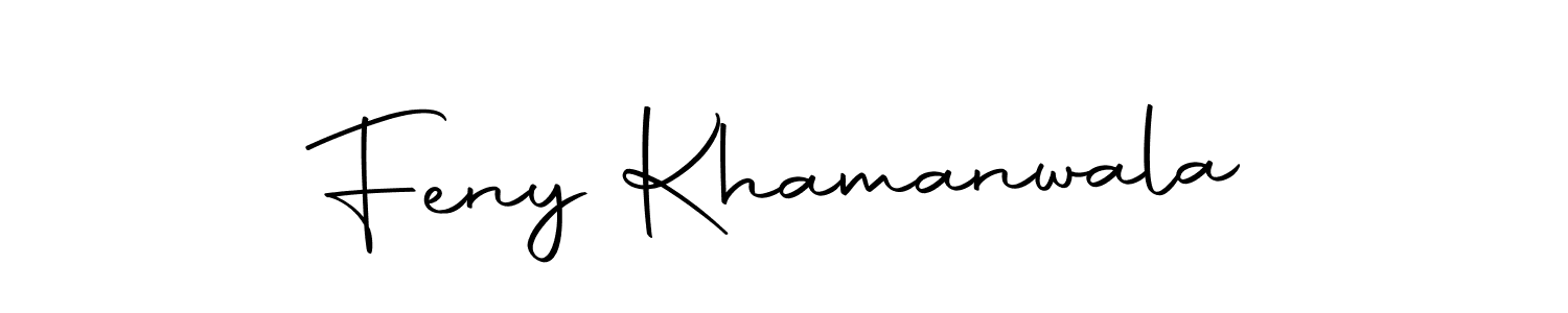 Make a short Feny Khamanwala signature style. Manage your documents anywhere anytime using Autography-DOLnW. Create and add eSignatures, submit forms, share and send files easily. Feny Khamanwala signature style 10 images and pictures png