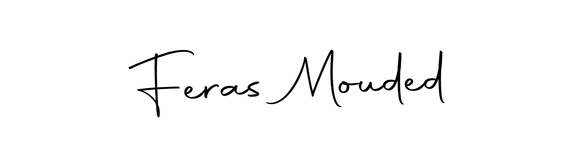 It looks lik you need a new signature style for name Feras Mouded. Design unique handwritten (Autography-DOLnW) signature with our free signature maker in just a few clicks. Feras Mouded signature style 10 images and pictures png