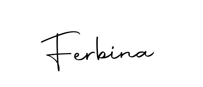 It looks lik you need a new signature style for name Ferbina. Design unique handwritten (Autography-DOLnW) signature with our free signature maker in just a few clicks. Ferbina signature style 10 images and pictures png