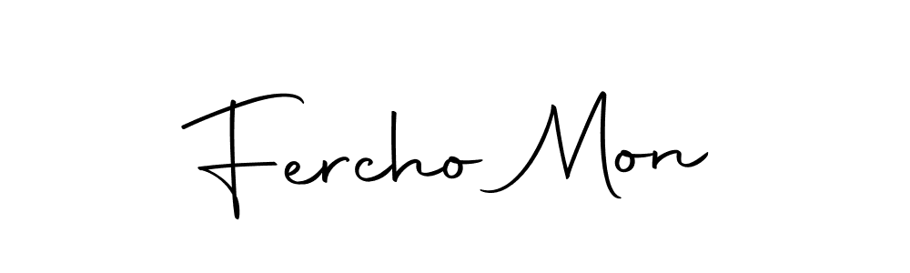Here are the top 10 professional signature styles for the name Fercho Mon. These are the best autograph styles you can use for your name. Fercho Mon signature style 10 images and pictures png