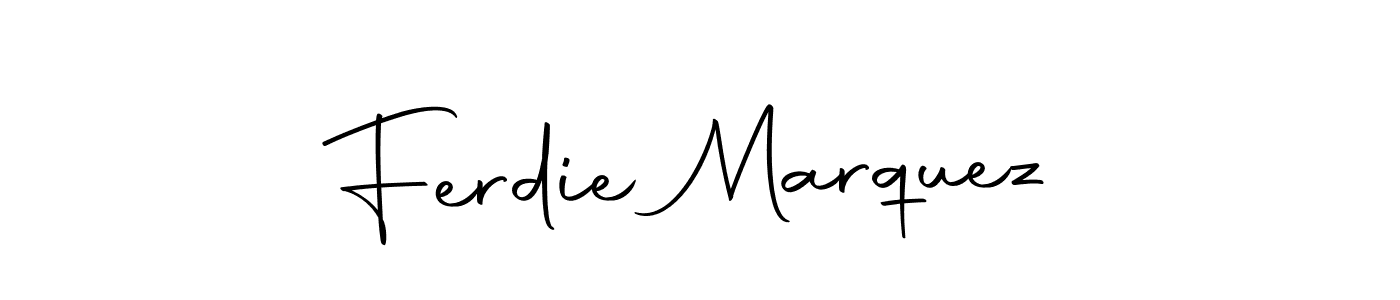 Make a beautiful signature design for name Ferdie Marquez. Use this online signature maker to create a handwritten signature for free. Ferdie Marquez signature style 10 images and pictures png