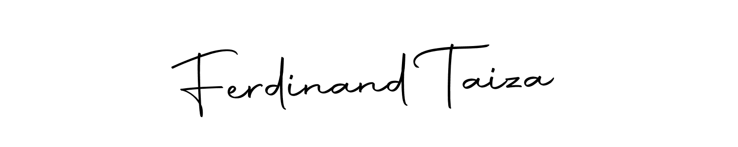 Use a signature maker to create a handwritten signature online. With this signature software, you can design (Autography-DOLnW) your own signature for name Ferdinand Taiza. Ferdinand Taiza signature style 10 images and pictures png