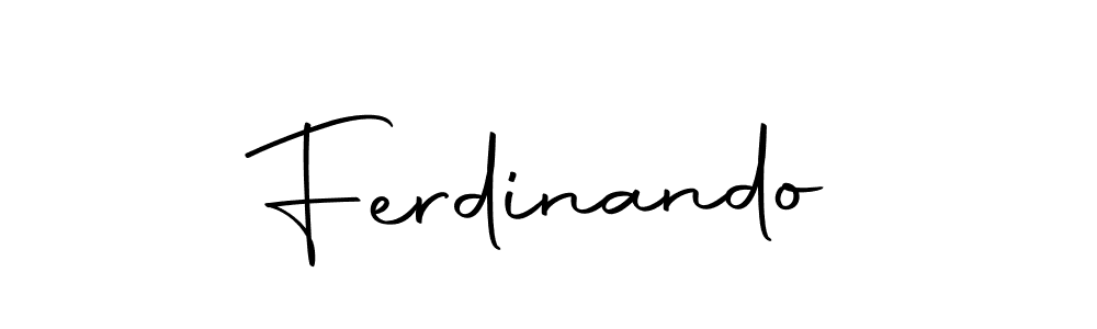 Make a beautiful signature design for name Ferdinando. Use this online signature maker to create a handwritten signature for free. Ferdinando signature style 10 images and pictures png