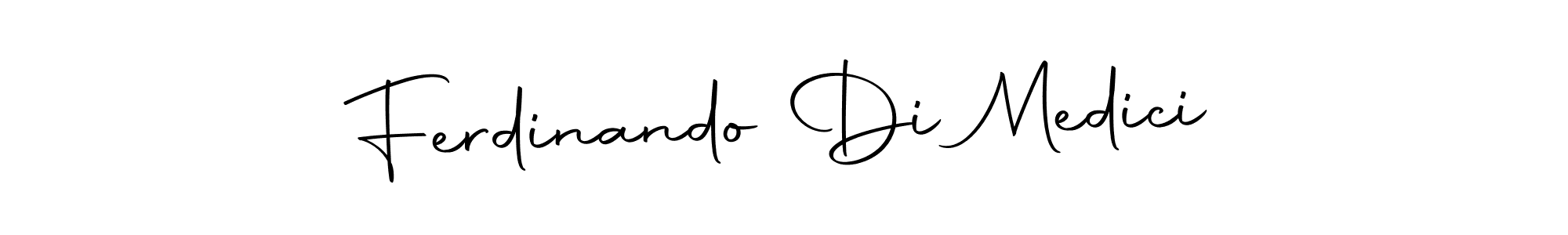 Make a beautiful signature design for name Ferdinando Di Medici. With this signature (Autography-DOLnW) style, you can create a handwritten signature for free. Ferdinando Di Medici signature style 10 images and pictures png