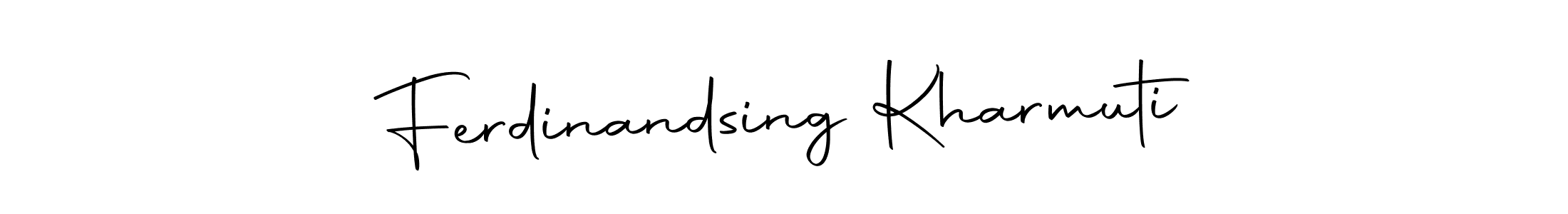 Use a signature maker to create a handwritten signature online. With this signature software, you can design (Autography-DOLnW) your own signature for name Ferdinandsing Kharmuti. Ferdinandsing Kharmuti signature style 10 images and pictures png