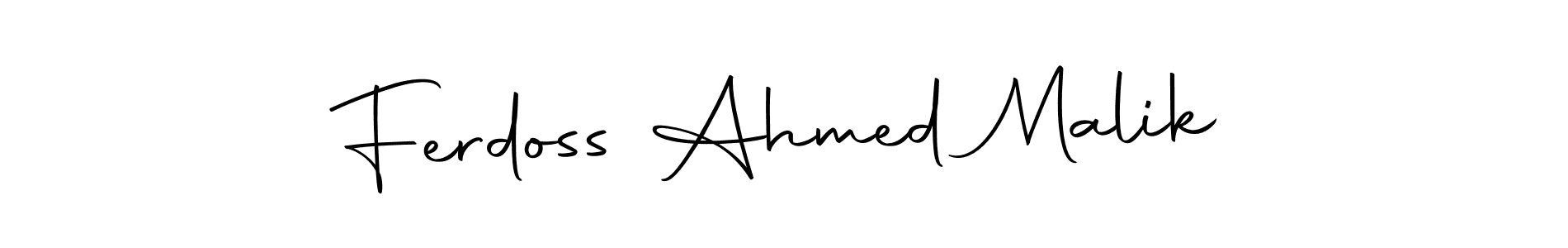 Check out images of Autograph of Ferdoss Ahmed Malik name. Actor Ferdoss Ahmed Malik Signature Style. Autography-DOLnW is a professional sign style online. Ferdoss Ahmed Malik signature style 10 images and pictures png