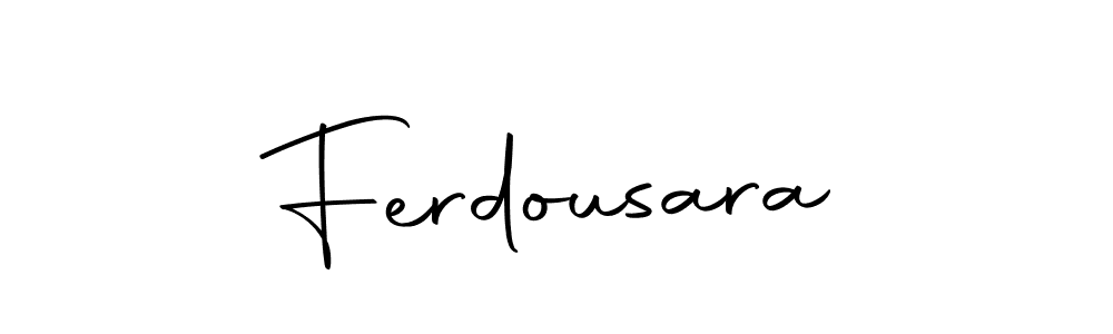 Here are the top 10 professional signature styles for the name Ferdousara. These are the best autograph styles you can use for your name. Ferdousara signature style 10 images and pictures png