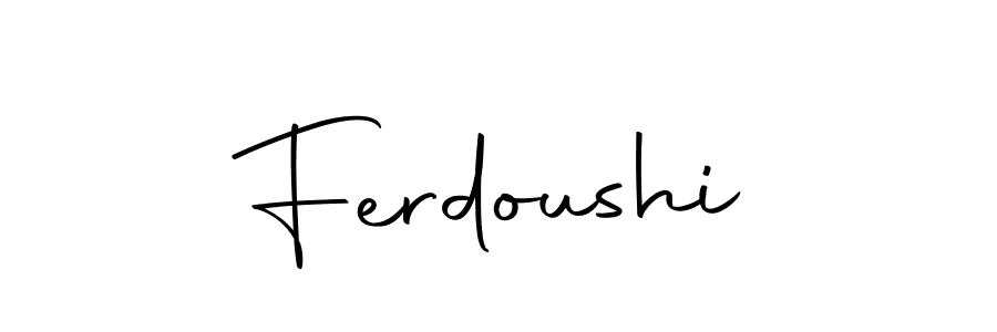 Also we have Ferdoushi name is the best signature style. Create professional handwritten signature collection using Autography-DOLnW autograph style. Ferdoushi signature style 10 images and pictures png