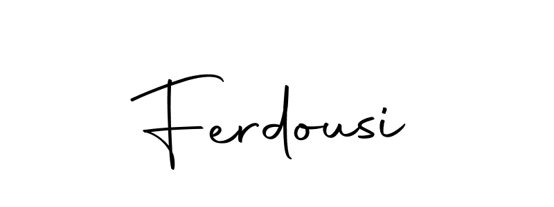 Use a signature maker to create a handwritten signature online. With this signature software, you can design (Autography-DOLnW) your own signature for name Ferdousi. Ferdousi signature style 10 images and pictures png