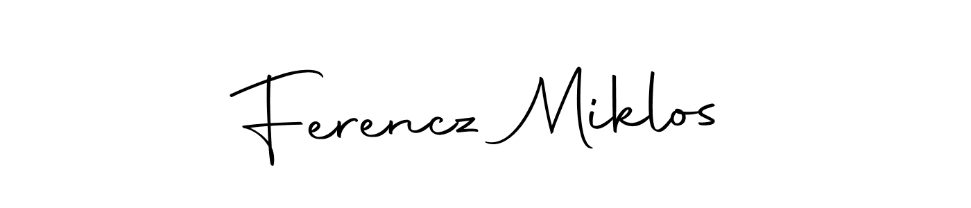 Make a beautiful signature design for name Ferencz Miklos. Use this online signature maker to create a handwritten signature for free. Ferencz Miklos signature style 10 images and pictures png