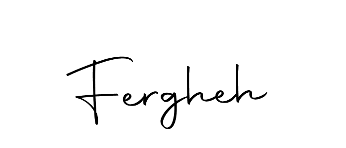The best way (Autography-DOLnW) to make a short signature is to pick only two or three words in your name. The name Fergheh include a total of six letters. For converting this name. Fergheh signature style 10 images and pictures png