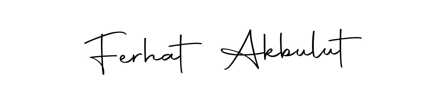 Use a signature maker to create a handwritten signature online. With this signature software, you can design (Autography-DOLnW) your own signature for name Ferhat Akbulut. Ferhat Akbulut signature style 10 images and pictures png