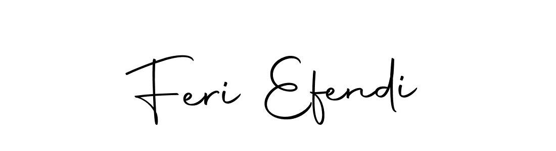 How to make Feri Efendi name signature. Use Autography-DOLnW style for creating short signs online. This is the latest handwritten sign. Feri Efendi signature style 10 images and pictures png