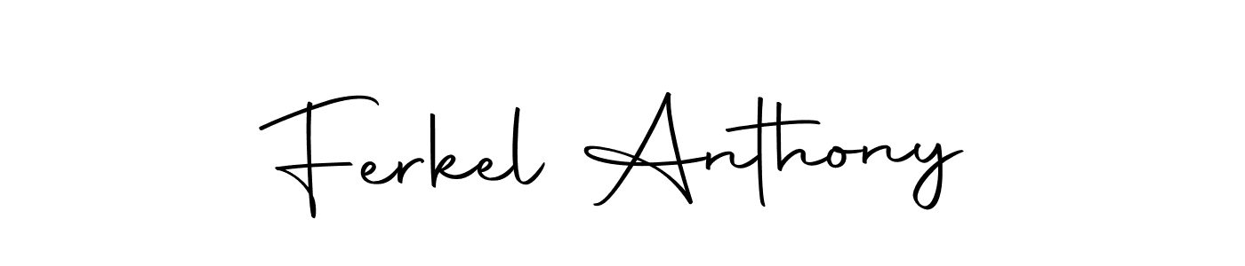 You can use this online signature creator to create a handwritten signature for the name Ferkel Anthony. This is the best online autograph maker. Ferkel Anthony signature style 10 images and pictures png