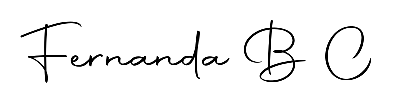 A modern signature idea for name Fernanda B C using Autography-DOLnW font. Clean strokes and elegant curves make it stand out instantly. Fernanda B C signature style 10 images and pictures png