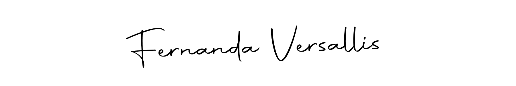 How to make Fernanda Versallis signature? Autography-DOLnW is a professional autograph style. Create handwritten signature for Fernanda Versallis name. Fernanda Versallis signature style 10 images and pictures png