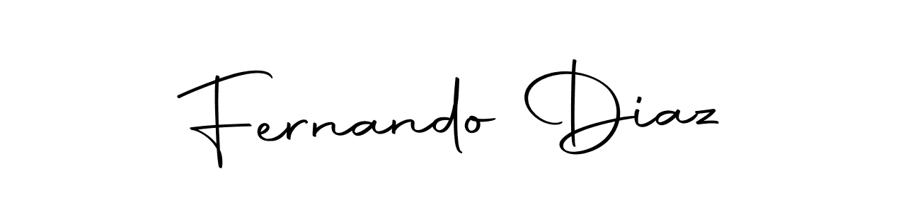 How to make Fernando Diaz name signature. Use Autography-DOLnW style for creating short signs online. This is the latest handwritten sign. Fernando Diaz signature style 10 images and pictures png