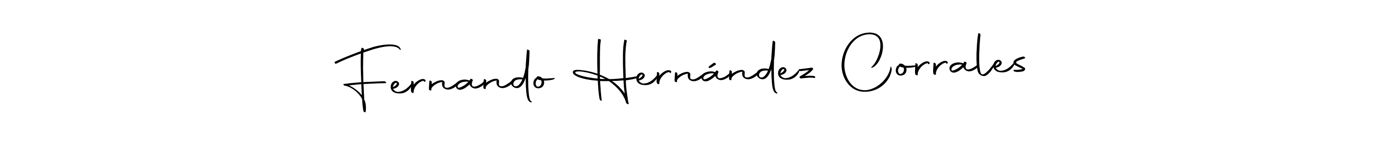 Check out images of Autograph of Fernando Hernández Corrales name. Actor Fernando Hernández Corrales Signature Style. Autography-DOLnW is a professional sign style online. Fernando Hernández Corrales signature style 10 images and pictures png