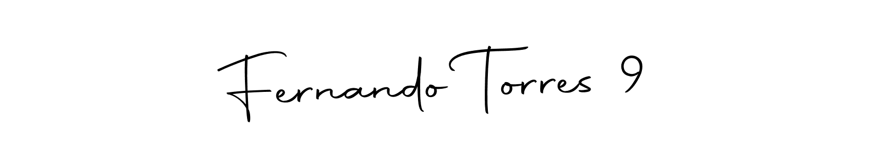 Autography-DOLnW is a professional signature style that is perfect for those who want to add a touch of class to their signature. It is also a great choice for those who want to make their signature more unique. Get Fernando Torres 9 name to fancy signature for free. Fernando Torres 9 signature style 10 images and pictures png