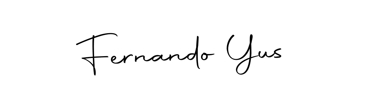 Make a short Fernando Yus signature style. Manage your documents anywhere anytime using Autography-DOLnW. Create and add eSignatures, submit forms, share and send files easily. Fernando Yus signature style 10 images and pictures png