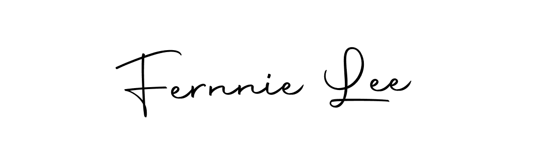 How to make Fernnie Lee signature? Autography-DOLnW is a professional autograph style. Create handwritten signature for Fernnie Lee name. Fernnie Lee signature style 10 images and pictures png
