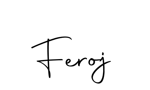 You should practise on your own different ways (Autography-DOLnW) to write your name (Feroj) in signature. don't let someone else do it for you. Feroj signature style 10 images and pictures png