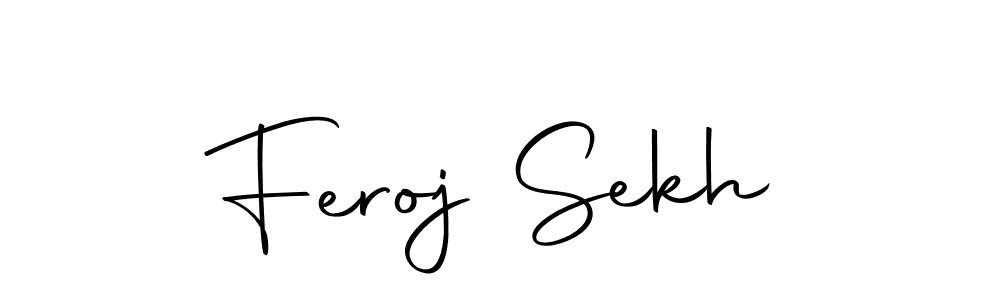 Make a beautiful signature design for name Feroj Sekh. With this signature (Autography-DOLnW) style, you can create a handwritten signature for free. Feroj Sekh signature style 10 images and pictures png