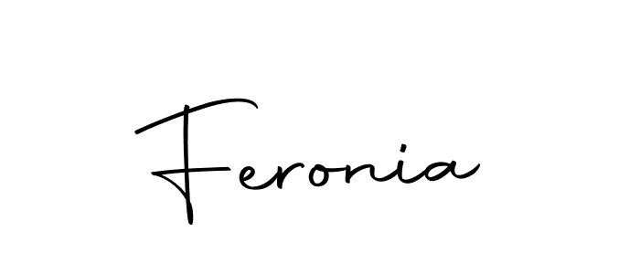 Make a beautiful signature design for name Feronia. Use this online signature maker to create a handwritten signature for free. Feronia signature style 10 images and pictures png