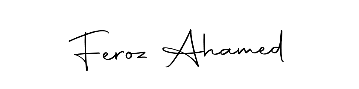 Use a signature maker to create a handwritten signature online. With this signature software, you can design (Autography-DOLnW) your own signature for name Feroz Ahamed. Feroz Ahamed signature style 10 images and pictures png