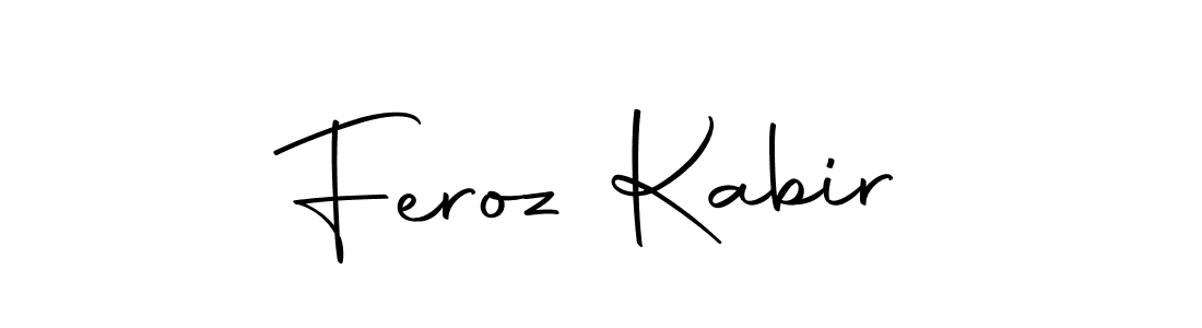 Feroz Kabir stylish signature style. Best Handwritten Sign (Autography-DOLnW) for my name. Handwritten Signature Collection Ideas for my name Feroz Kabir. Feroz Kabir signature style 10 images and pictures png