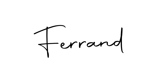 Best and Professional Signature Style for Ferrand. Autography-DOLnW Best Signature Style Collection. Ferrand signature style 10 images and pictures png