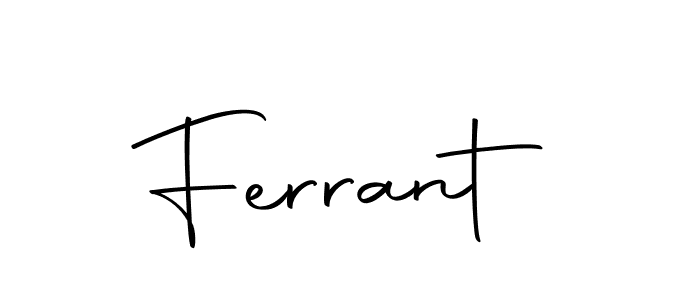 This is the best signature style for the Ferrant name. Also you like these signature font (Autography-DOLnW). Mix name signature. Ferrant signature style 10 images and pictures png