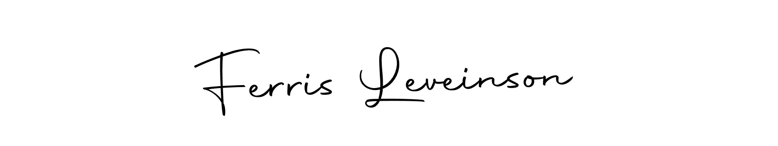 Make a short Ferris Leveinson signature style. Manage your documents anywhere anytime using Autography-DOLnW. Create and add eSignatures, submit forms, share and send files easily. Ferris Leveinson signature style 10 images and pictures png