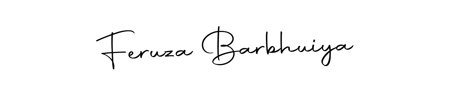 Also You can easily find your signature by using the search form. We will create Feruza Barbhuiya name handwritten signature images for you free of cost using Autography-DOLnW sign style. Feruza Barbhuiya signature style 10 images and pictures png
