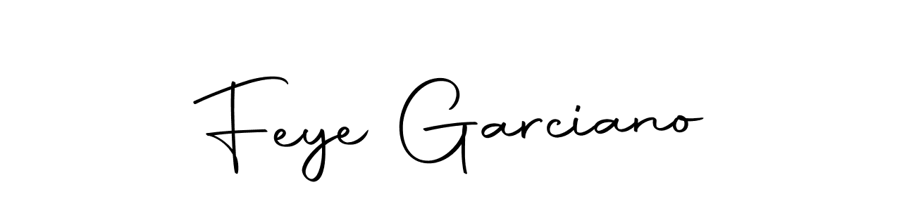 You should practise on your own different ways (Autography-DOLnW) to write your name (Feye Garciano) in signature. don't let someone else do it for you. Feye Garciano signature style 10 images and pictures png