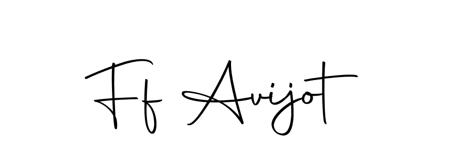 Make a beautiful signature design for name Ff Avijot. Use this online signature maker to create a handwritten signature for free. Ff Avijot signature style 10 images and pictures png