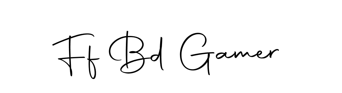 Also we have Ff Bd Gamer name is the best signature style. Create professional handwritten signature collection using Autography-DOLnW autograph style. Ff Bd Gamer signature style 10 images and pictures png