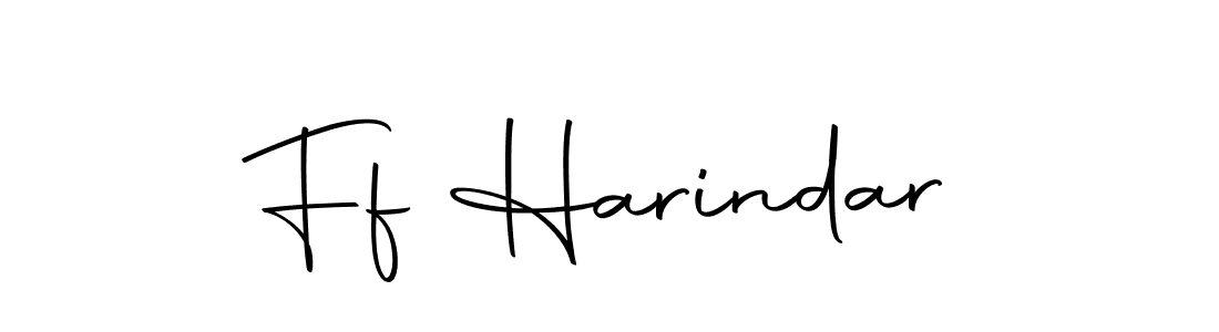 Similarly Autography-DOLnW is the best handwritten signature design. Signature creator online .You can use it as an online autograph creator for name Ff Harindar. Ff Harindar signature style 10 images and pictures png